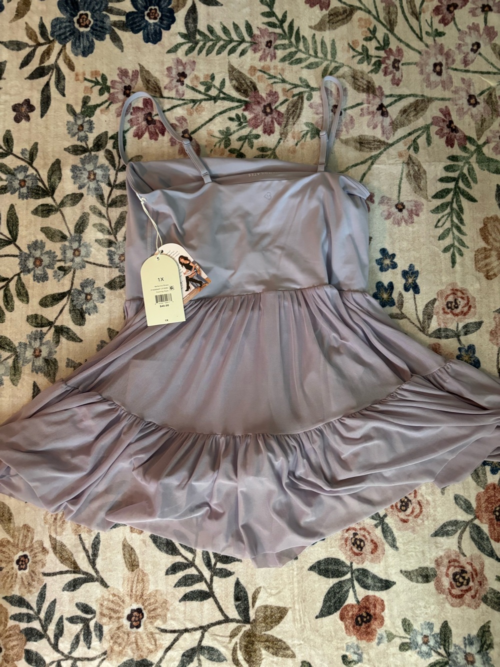 NWT Blogilates Purple Mini Ballerina Dress - Picture 5 of 5